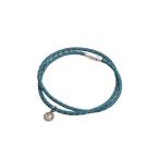 ショッピングＺＡＫＫＡ ブレスレット an meets zakka コインチャームレザー２重ブレスレット レディース メンズ