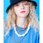 ネックレス an meets zakka 「COMONONOSA(コモノノサ) 」OMOCHA CHAIN(オモチャチェーン) ネックレス - ファッ