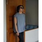 タンクトップ 「alvana」FADE NO SLEEVE VEST / アッシュブルー 「ALV-00116 メンズ
