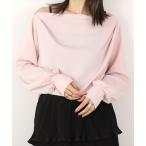tシャツ オフショルダートップス レディース