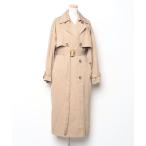 [FREAK'S STORE] тренчкот свободный бежевый женский 