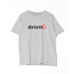 「F.C.R.B.」 半袖Tシャツ「Coca Colaコラボ」 S グレー メンズ