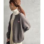 「DANTON」 ニットカーディガン 34 グレイッシュベージュ レディース