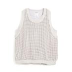 タンクトップ MESH LAYERED TANK TOP メンズ