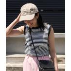 tシャツ 「UVカット/接触冷感」COOLPASS コンパクトノースリーブTシャツ/クールパス レディース