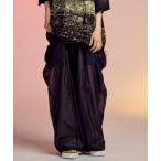 カーゴパンツ 「UNISEX」Layered Sheer Wide Cargo Pants/レイヤードシアーワイドカーゴパンツ「MAISON SPEC