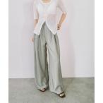  слаксы брюки в тонкую полоску широкий слаксы женский 