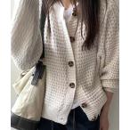 「Ulysses」 「Girly Doll」ニットカーディガン F オフホワイト レディース
