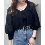 [INGNI] вязаный ансамбль M черный женский 