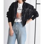 「Eimee Law」 ジップアップブルゾン 38 ブラック レディース