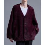 [Loose/ разрозненный ] вязаный кардиган S wine red мужской 