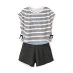 水着 「SWIM」「UVカット」水着3点セット キッズ 子供 女の子