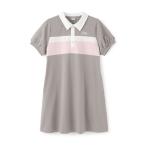 ワンピース 「接触冷感」切り替えポロワンピース キッズ 子供服 女の子