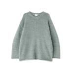 ニット セーター MANOF/マノフ/SHAGGY LAME KNIT TOPS