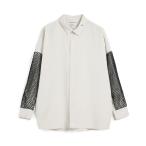 シャツ 「SHAREEF」MESH SLEEVE SHIRTS メンズ