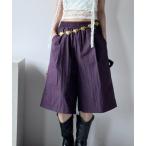 パンツ 「リップストップ」ナイロンハーフパンツ レディース