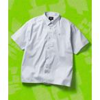 シャツ MEGABLAST STRIPE SHIRT / HUF シャツ 半袖シャツ メンズ レディース