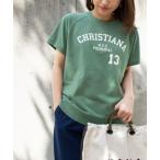 「ALL ORDINARIES」 半袖Tシャツ 3 グリーン レディース