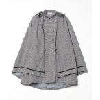 ショッピングポンチョ 「axes femme」 ポンチョコート FREE グレー レディース