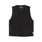 「schott」 ベスト 2XL ブラック メンズ