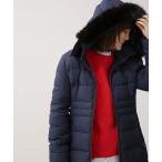 ショッピングnano 「NANO universe」 ダウンコート「NISHIKAWADOWNコラボ」 III ネイビー レディース