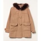[dazzlin] полупальто "даффл коут" SMALL бежевый женский 