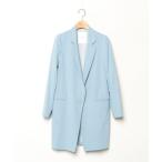 「LIMITLESS LUXURY」 チェスターコート 36 ブルー レディース