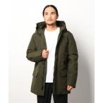 ショッピングHIGH 「HIGH STREET」 「WOOLRICH」ダウンコート 44 カーキ メンズ