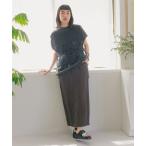 スカート FINEリネンツイルスカート