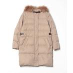 ショッピング毛皮 「MACKINTOSH PHILOSOPHY」 ダウンコート 38 ベージュ レディース