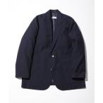 「NAUTICA」 テーラードジャケット LARGE ネイビー メンズ