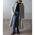 [Bonjour Sagan] no color пальто FREE светло-серый женский 