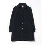 [NANO universe] пальто с отложным воротником S темно-синий женский 