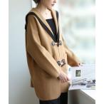 [aimoha] полупальто "даффл коут" FREE бежевый женский 