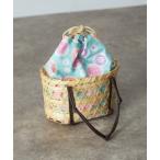 ショッピングカゴバッグ かごバッグ カゴバッグ カゴキンチャクバッグA