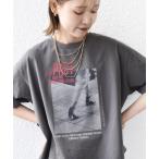 tシャツ 「SHIPS別注」81BRANCA_フォト ワイド TEE レディース