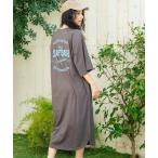 tシャツ ラグランサークルロゴ ビッ