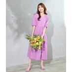 ショッピング接触冷感 ワンピース 「接触冷感/コットン100%/イージケア」ミラクルウェーブワンピース