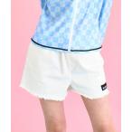 パンツ ポケットハートフリンジイージーショートパンツ キッズ 子供服 女の子