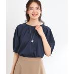 tシャツ 「接触冷感/マシンウォッシュ可」キレイめラグランスリーブジャージ レディース