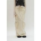 スカート low rize cargo skirt