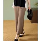 パンツ 「夏SALE/私のパンツ/UVカット/マシンウォッシュ可」フレアシルエットパンツ レディース