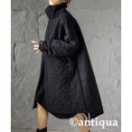 [antiqua] [tree cafe] пальто FREE черный женский 