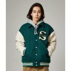 ショッピングスタジャン 「SILAS」 スタジャン X-LARGE グリーン メンズ