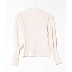 [clear] длинный рукав вязаный FREE белый женский 