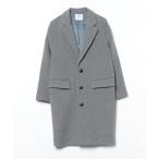 [coen] Пальто Честерфилд SMALL серый мужской 