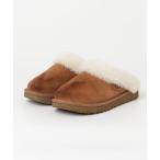 「UGG」 フラットサンダル 24cm ブラウン レディース