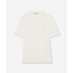 tシャツ ウールプラックスプレーティング半袖ドレスTシャツ メンズ