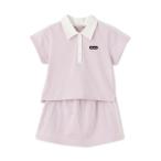 セットアップ 「リンク/接触冷感」ポロセットアップ キッズ 子供服 女の子