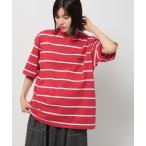 tシャツ 「PENDLETON(ペンドルトン)」別注ロゴ入りボーダーTシャツ レディース
